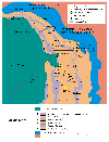 General map of sampling localities from the Eastern Aureole of the Bushveld Complex