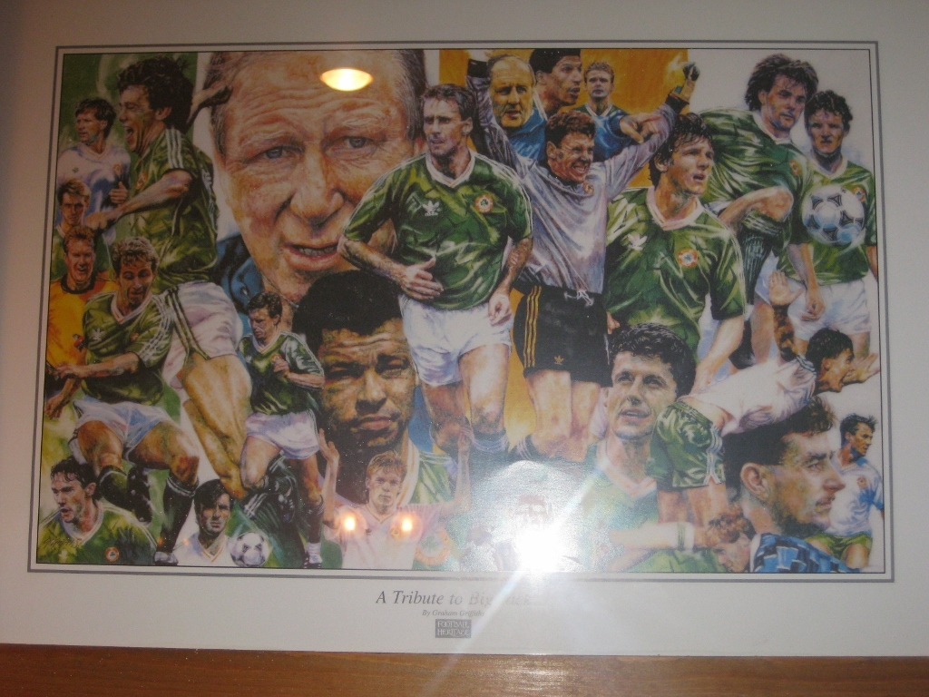 The 1990 Republic of Ireland World Cup team, Sportsman, Willesden Junction