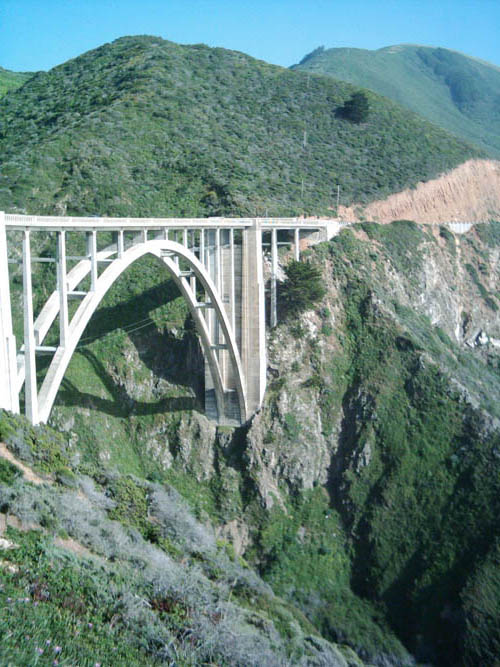 Bixby Bridge, on the way to Monterey