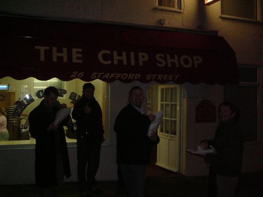 The Chip Shop, 26 Stafford Street, Norwich. Excellent.